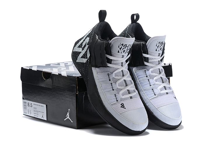 Jordan Why Not Zero.2 White Black Shoes - Click Image to Close